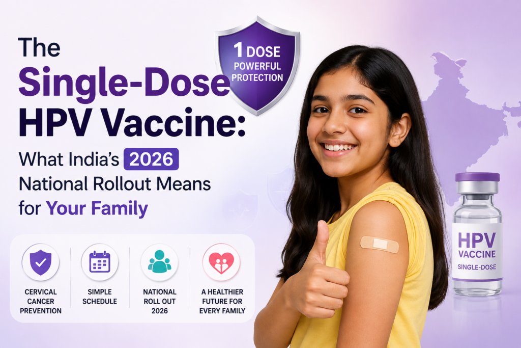 The Single-Dose HPV Vaccine: What India's 2026 National Rollout Means for Your Family